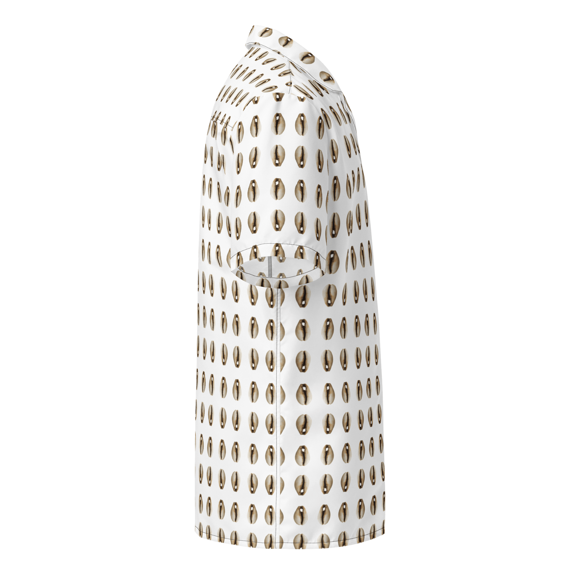 Kauri Unisex Hemd mit Knöpfen weiß – Bild 3