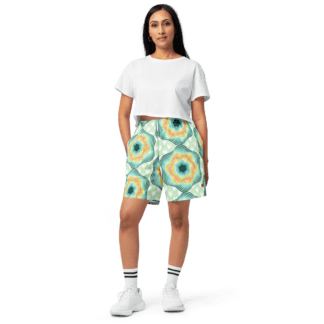 Amakpa 1 - Unisex Baumwoll-Long-Shorts