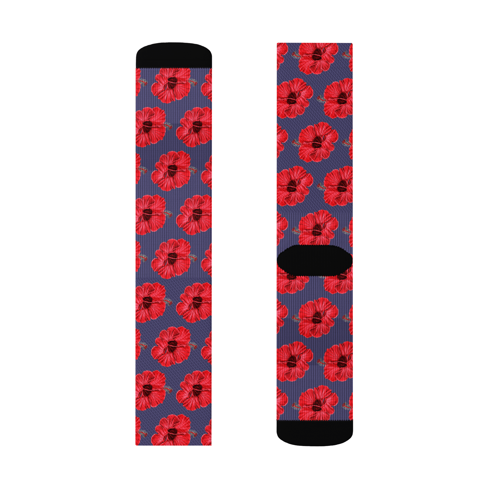 Socken Hibiskus – Bild 4