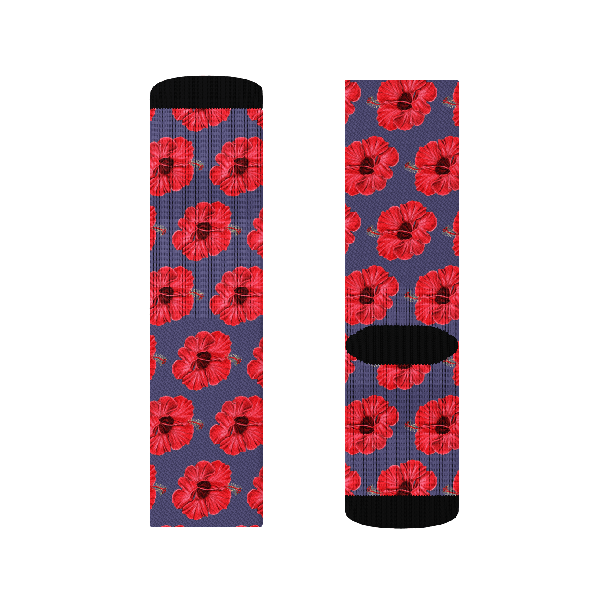 Socken Hibiskus – Bild 5